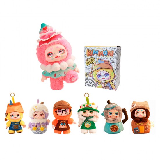 Kimmon Let's Cafe assorted surprise doll keychain 6 Τεμ.