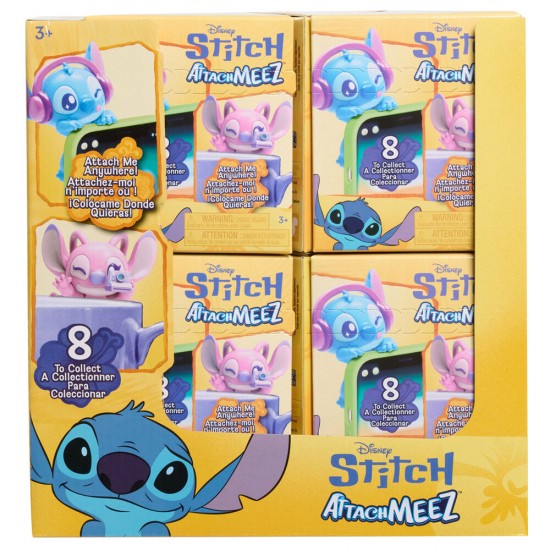 Disney Stitch Attachmeez assorted surprise figure 12 Τεμ.