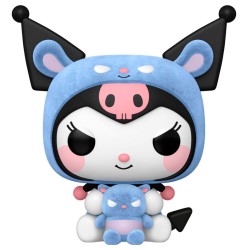 POP figure Hello Kitty Kuromi As Baku Flocked