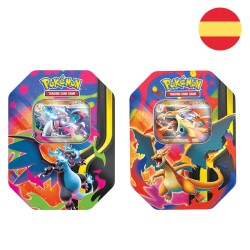 Spanish Pokemon Spring Collection Trading Card game tin 6 Τεμ.