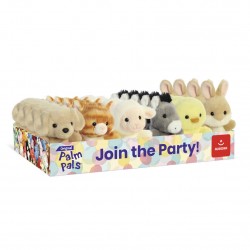 Palm Pals Pets assorted plush toy 13cm 24 Τεμ.