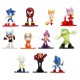 Sonic the Hedgehog assorted about surprise metalfigs figure 4cm 24 Τεμ.