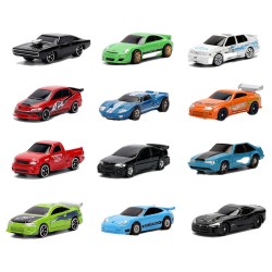 Fast & Furious assorted about surprise die-cast car 4cm 24 Τεμ.
