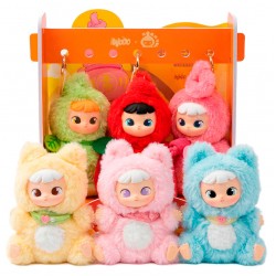 Cimmy Hulu Fox Series assorted Blind Box Surprise doll keychain 18cm 6 Τεμ.