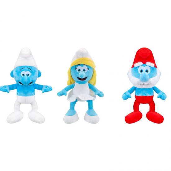 The Smurfs - Smurf assorted plush toy 32cm 12 Τεμ.