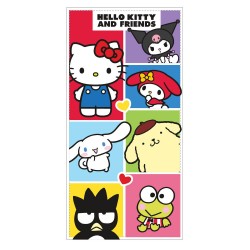 Hello Kitty and Friends microfibre beach towel