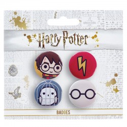Harry Potter set 4 assorted pin badge 10 Τεμ.