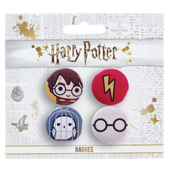 Harry Potter set 4 assorted pin badge 10 Τεμ.
