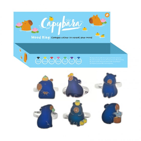 Capybara assorted ring 36 Τεμ.