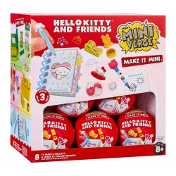 Hello Kitty Miniverse Make It Mini series 3 assorted surprise capsule 15 Τεμ.