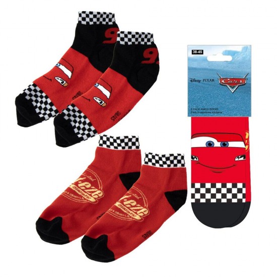 Disney Pixar Cars adult set 2 pairs of socks 12 Τεμ.