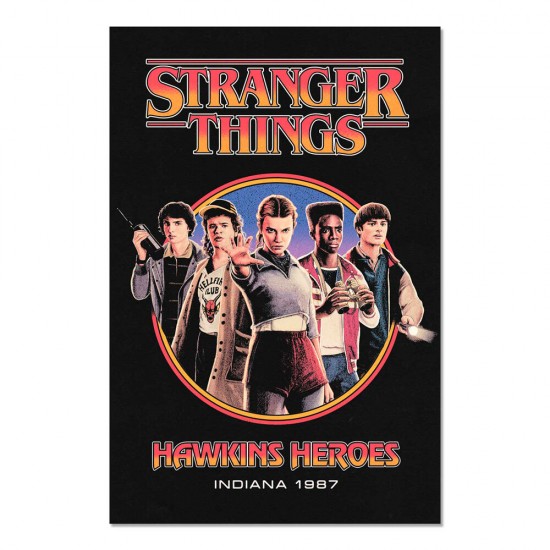 Stranger Things Hawkins Heroes poster