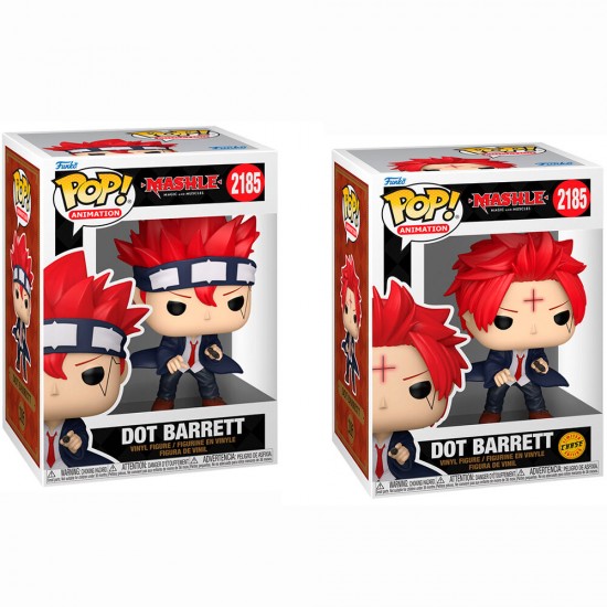 POP figure Mashle Dot Barrett 5 + 1 Chase 6 Τεμ.