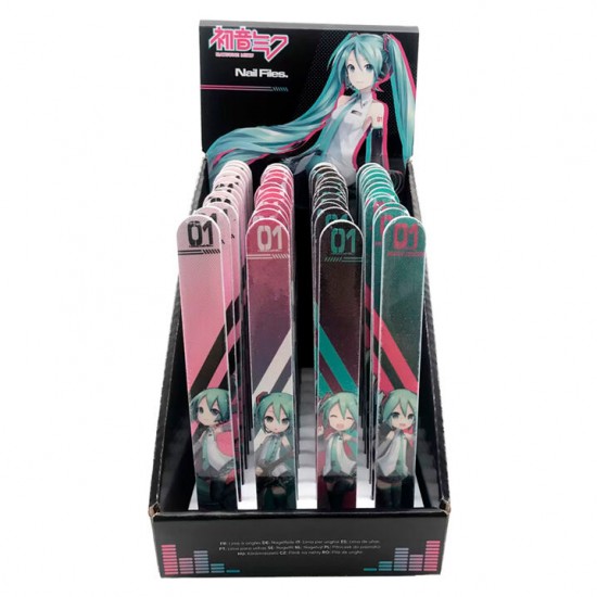 Hatsune Miku assorted Nail file 48 Τεμ.