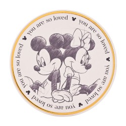 Disney Mickey & Minnie coaster 6 Τεμ.