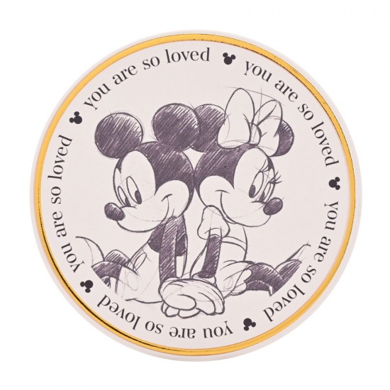 Disney Mickey & Minnie coaster 6 Τεμ.