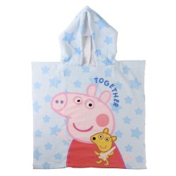 Peppa Pig microfibre poncho beach towel