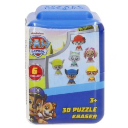 Paw Patrol assorted Puzzle 3D Eraser Palz Capsule 30 Τεμ.