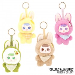 Shui Guo Baby Kawaii Bunny assorted plush toy keychain 14cm 12 Τεμ.