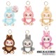 Hen Hao Kawaii Bunny assorted plush toy keychain 12cm 12 Τεμ.