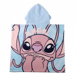 Disney Stitch microfibre poncho beach towel