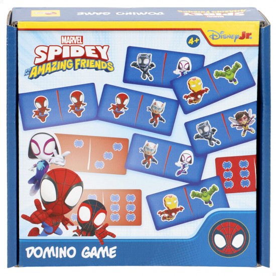 Marvel Spidey and the Amazing Friends domino game 12 Τεμ.