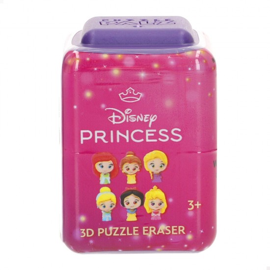 Disney Princess assorted Puzzle 3D Eraser Palz Capsule 30 Τεμ.