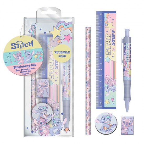 Disney Stitch stationary set 12 Τεμ.