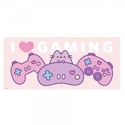 Pusheen gaming desk mat