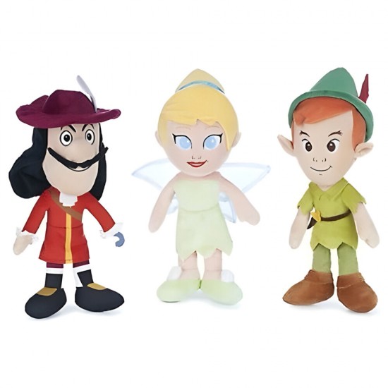 Disney Peter Pan assorted plush toy 30cm 6 Τεμ.
