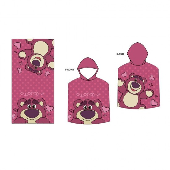 Disney Toy Story Lotso microfibre poncho towel