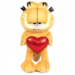 Garfield heart soft plush toy 30cm