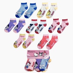Hello Kitty and Friends pack socks 12 Τεμ.