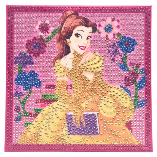Disney Beauty and the Beast Belle diamond painting Belle 6 Τεμ.