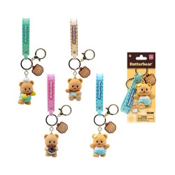 Butterbear Everyday Serie 1 assorted keychain figure 5cm 12 Τεμ.
