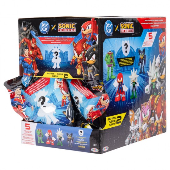 Sonic The Hedgehog assorted about surprise figure 4cm 12 Τεμ.