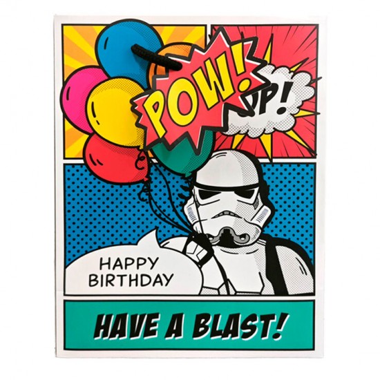 Star Wars The Original Stormtrooper Comic Strip assorted medium gift bag 12 Τεμ.