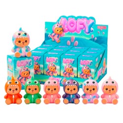Lofy Bear assorted Blind Box Surprise PVC doll keychain 12 Τεμ.