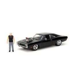 Fast & Furious Dodge Charger R/T car + Dominic Toretto figure set