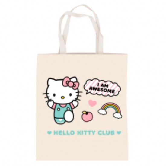 Hello Kitty I am Awesome shopping bag 6 Τεμ.