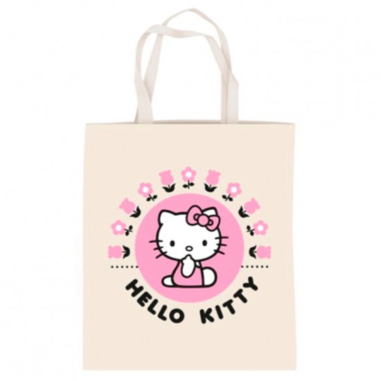 Hello Kitty Pink Circle shopping bag 6 Τεμ.