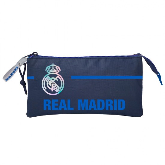 Real Madrid triple pencil case