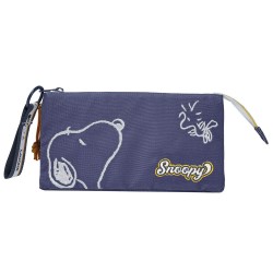 Peanuts Snoopy triple pencil case