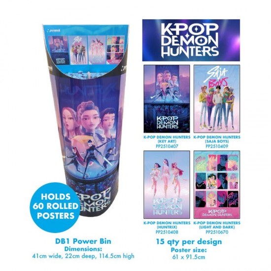 KPop Demon Hunters assorted poster 60 Τεμ.