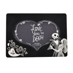 Disney Nightmare Before Christmas Love You to Death photo frame