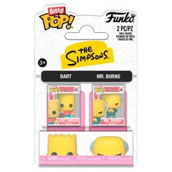 Bitty POP pack 2 figures The Simpsons Bart & Mr. Burns 12 Τεμ.