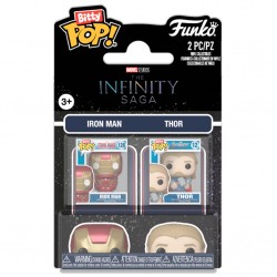 Bitty POP pack 2 figures Marvel Infinity Saga Iron Man & Thor 12 Τεμ.