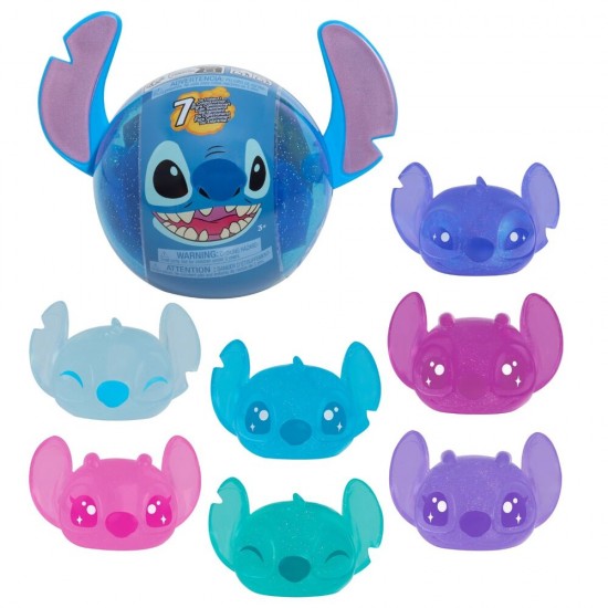 Disney Stitch Squish assorted Capsule surprise figure 8 Τεμ.