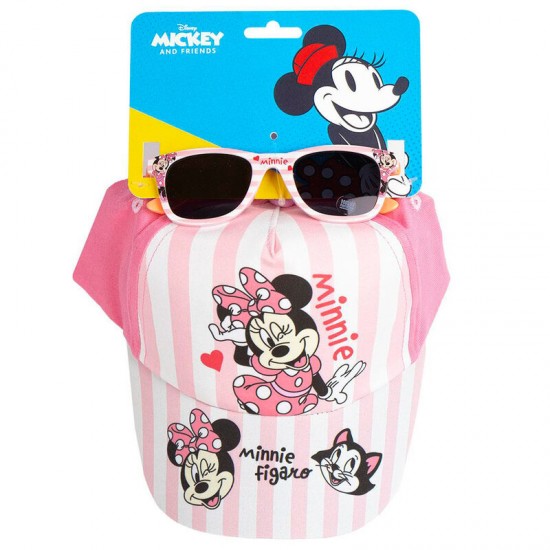Disney Minnie set cap + sunglasses 6 Τεμ.
