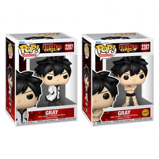 POP figure Fairy Tail 100 Years Quest Gray 5 + 1 chase 6 Τεμ.